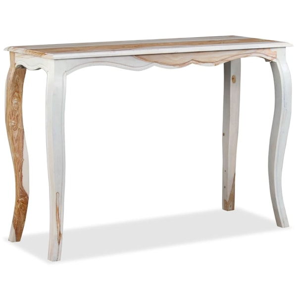 vidaXL Skänk massivt sheeshamträ 110x40x76 cm Brun