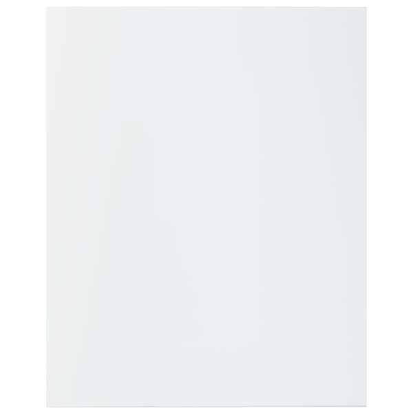 vidaXL Hyllplan 8 st vit högglans 40x50x1,5 cm konstruerat trä Vit