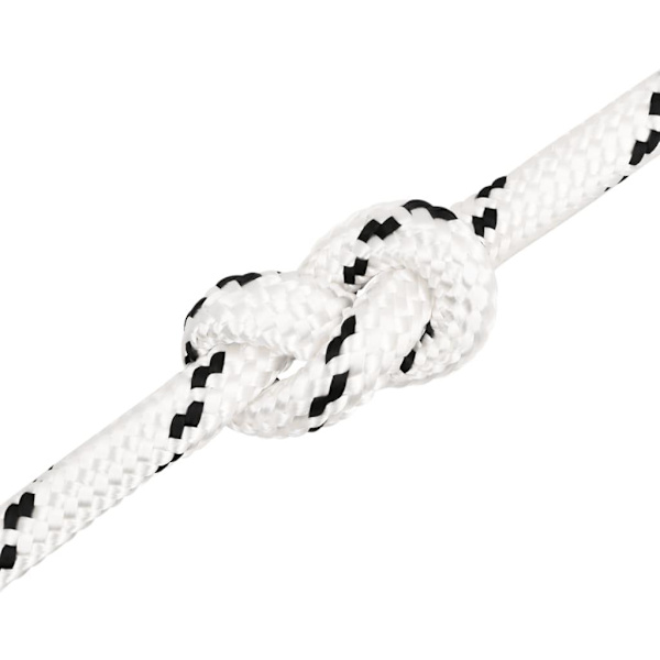 vidaXL Rep vit 18 mm 50 m polyester
