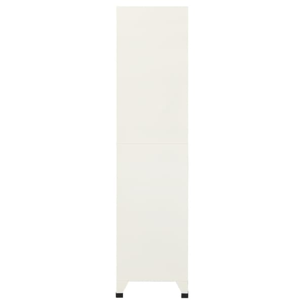 vidaXL Förvaringsskåp grå och blå 90x45x180 cm stål Grå