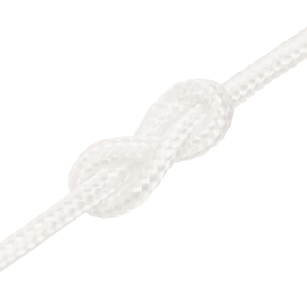 vidaXL Båtlina helvit 3 mm 100 m polypropylen
