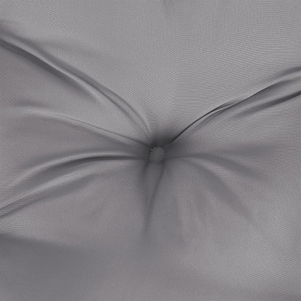 vidaXL Bänkdyna för trädgården grå 100x50x7 cm oxfordtyg grå