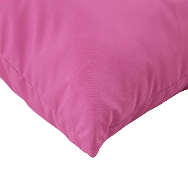 vidaXL Dynor till pallsoffa 2 st rosa Oxford-tyg Rosa
