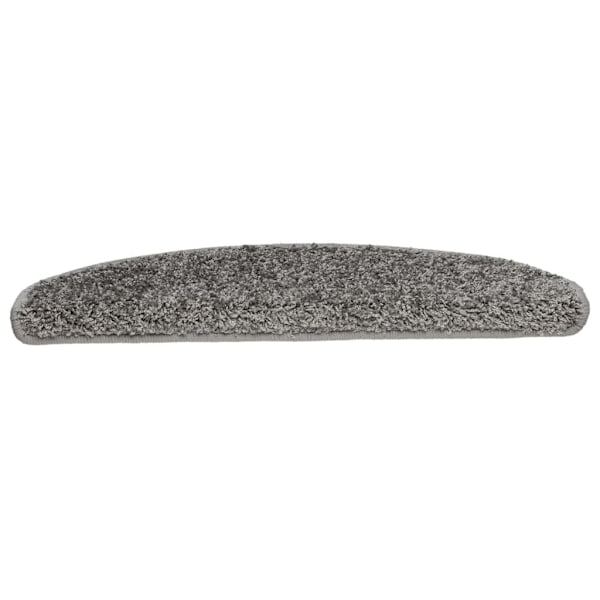 vidaXL Trappstegsmattor 10 st 65x21x4 cm grå Grå