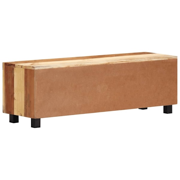 vidaXL TV-bänk 100x30x33 cm massivt återvunnet trä Brun
