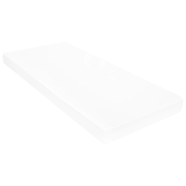 vidaXL Dagbädd utdragbar 2x(90x200) cm massiv furu Vit