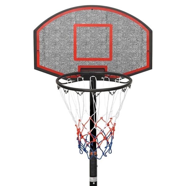 vidaXL Basketkorg med stativ svart 216-250 cm polyeten art