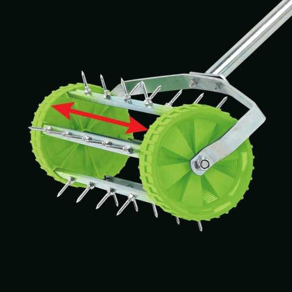 Draper Tools Gräsmatteluftare 450 mm grön Grön