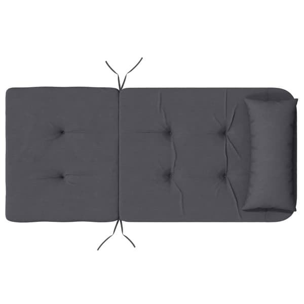 vidaXL Solstolsdynor 2 st antracit oxfordtyg Antracit