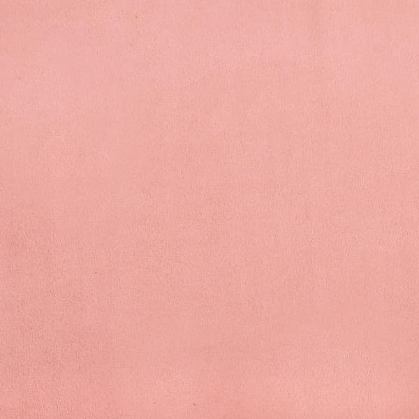 vidaXL Sängram rosa 100x200 cm sammet Rosa