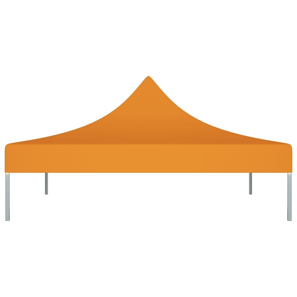 vidaXL Tak till partytält 3x3 m orange 270 g/m² Orange