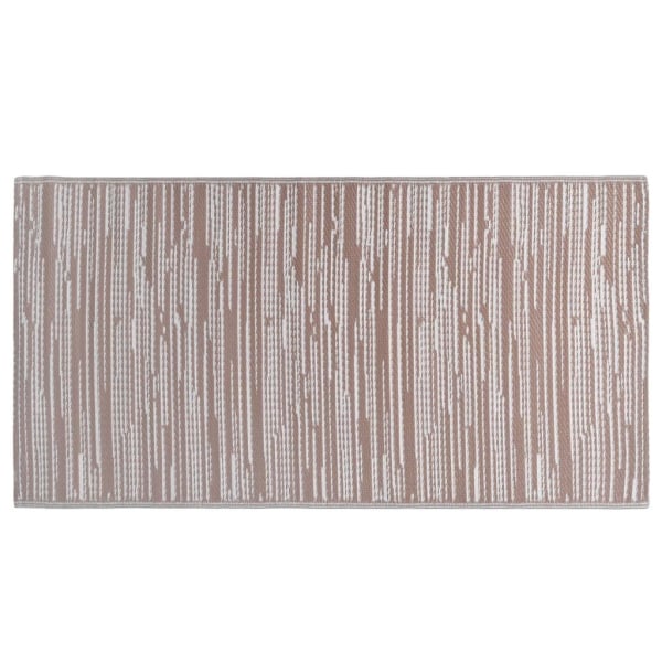 vidaXL Utomhusmatta ARAKIL brun 190x290 cm PP Brun