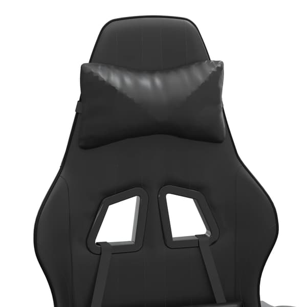 vidaXL Gamingstol svart konstläder art