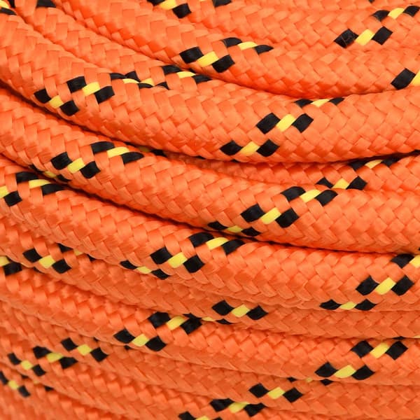 vidaXL Båtlina orange 18 mm 50 m polypropylen