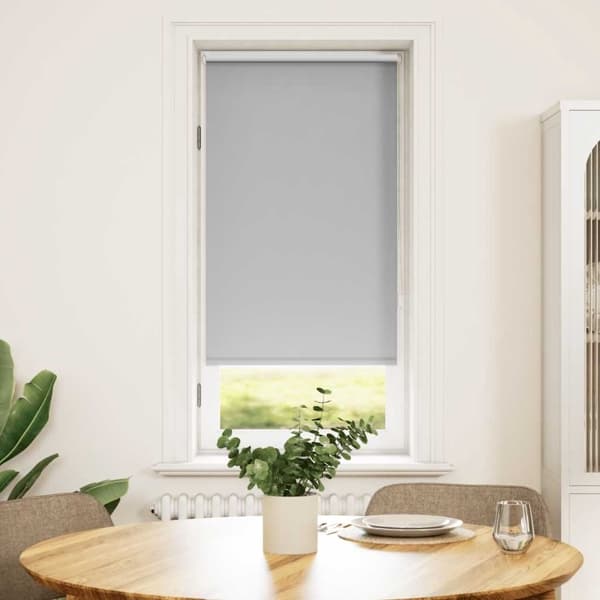 vidaXL Rullgardin mörkläggande 40x100 cm grå grå