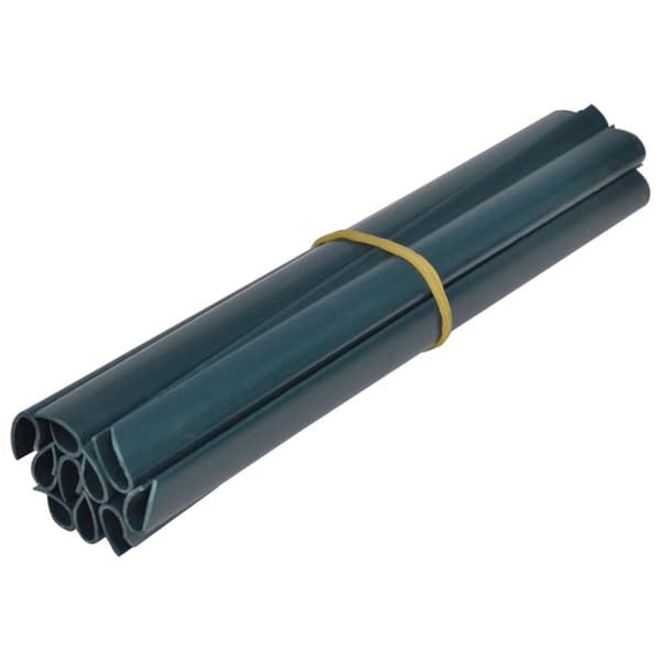 vidaXL Insynsskyddslist PVC 70x0,19 m Grön Grön