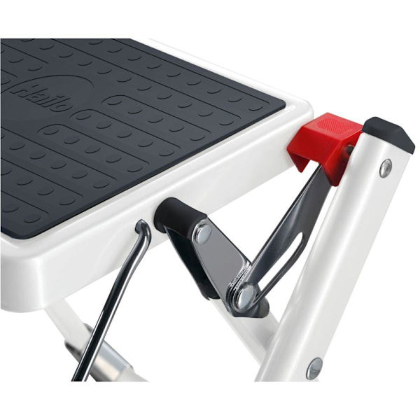 Hailo Trappstege med 2 steg Mini 45 cm stål 4310-001 Vit