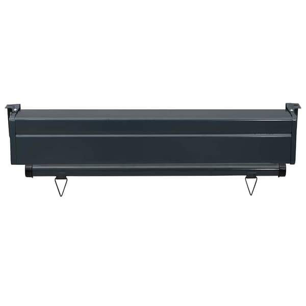 vidaXL Balkongmarkis 85x250 cm grå grå