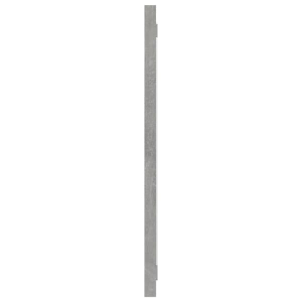 vidaXL Badrumsspegel betonggrå 90x1,5x37 cm spånskiva grå