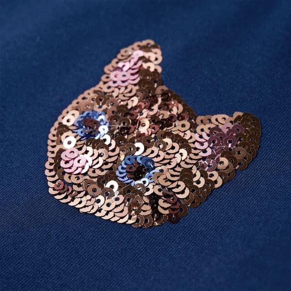 vidaXL Tröja för barn marinblå 92 Blå
