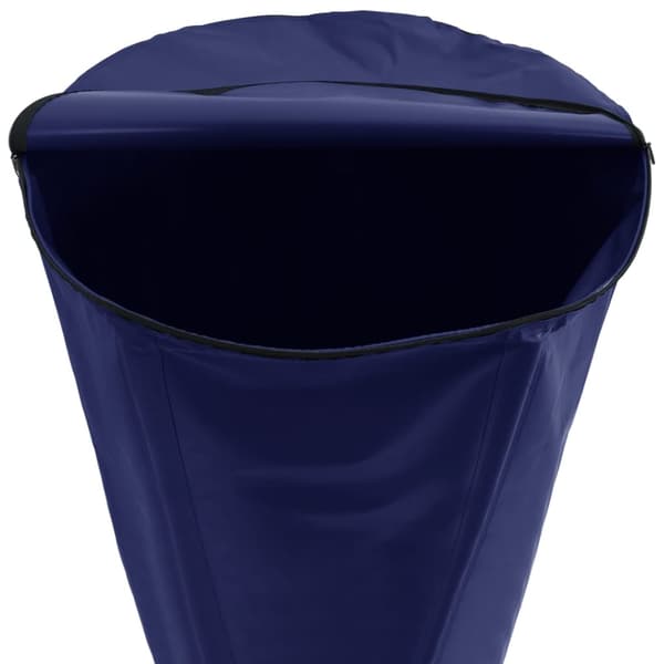 vidaXL Vattentank med kran vikbar 100 L PVC Blå