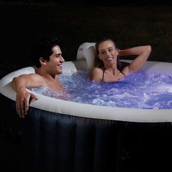 INTEX Flerfärgad LED-lampa för bubbelspa 28503 Vit