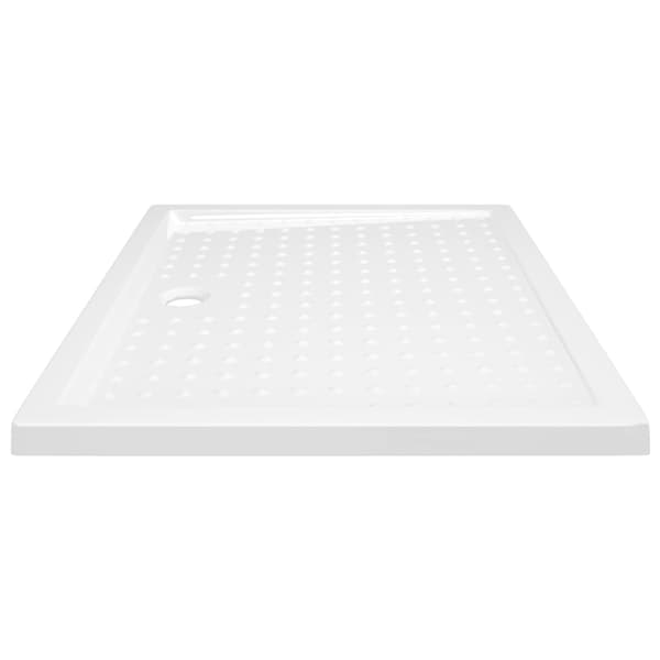 vidaXL Duschbrunnar 80 x 100 x 4 cm ABS Vit