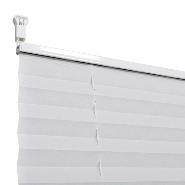 vidaXL Plisségardin 40x150 cm vit Vit