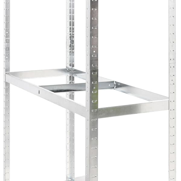 vidaXL Däckställ 3 hyllplan silver 3 st 110x40x200 cm stål Silver