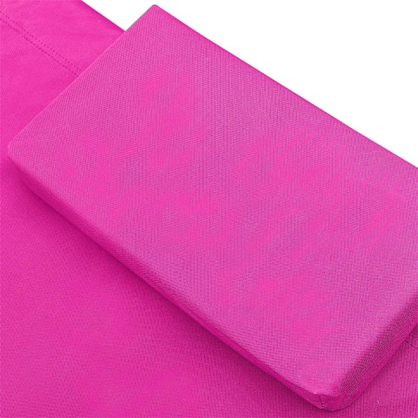 vidaXL Solsäng tyg rosa Rosa
