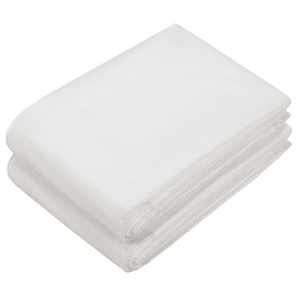 vidaXL Leno presenning 2 st 260 g/m² 3x2 m vit Vit