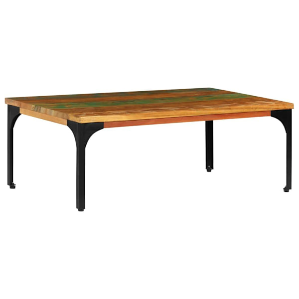 vidaXL Soffbord 100x60x35 cm massivt återvunnet trä Brun