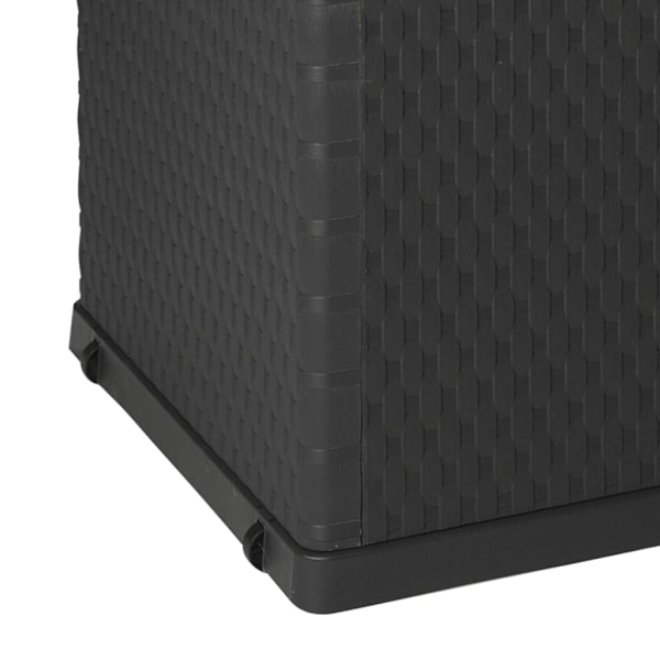 vidaXL Dynbox antracit 120x56x63 cm PP-rotting Antracit