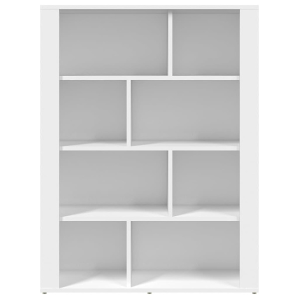 vidaXL Skänk vit 80x30x106 cm konstruerat trä Vit