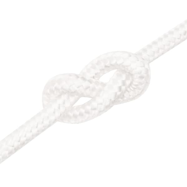 vidaXL Båtlina helvit 12 mm 100 m polypropylen Vit