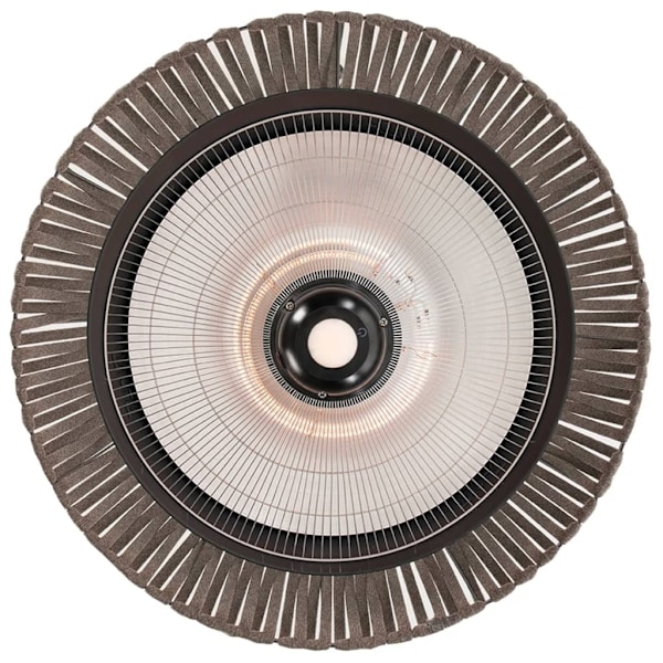 Sunred Hängande terrassvärmare Artix Corda 1800 W halogen brun Brun
