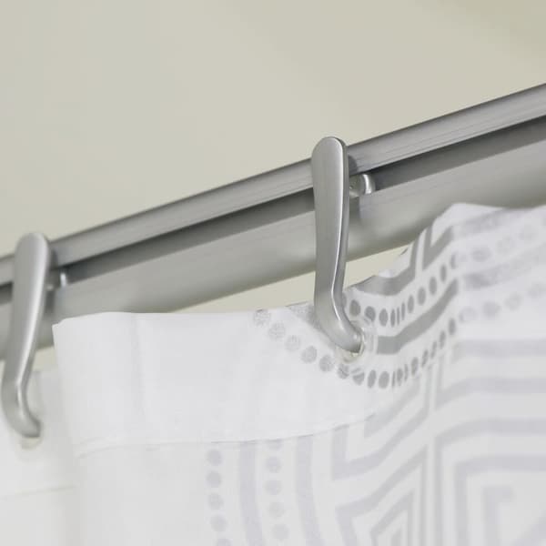 Sealskin Duschdraperistång Easy-Roll matt aluminium Silver