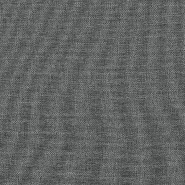 vidaXL Dagbädd utdragbar mörkgrå 90x200 cm tyg Grå