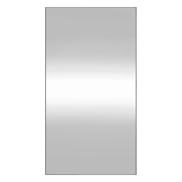 vidaXL Väggspegel 50x100 cm glas rektangulär Silver