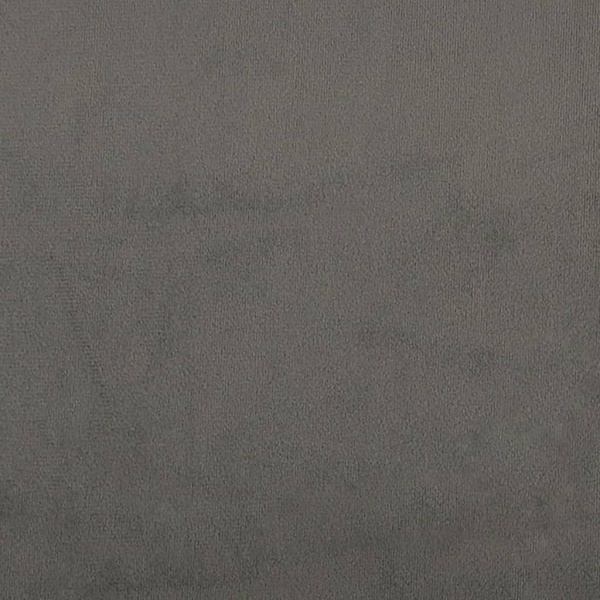 vidaXL Sänggavel mörkgrå 90x5x78/88 cm sammet Grå