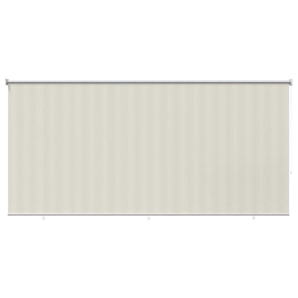 vidaXL Rullgardin utomhus 240x230 cm gräddvit Creme