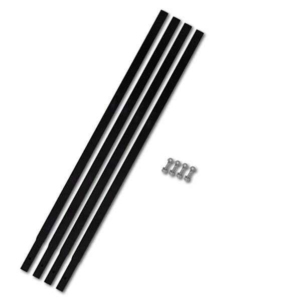 vidaXL Jordborr 180 mm Stål inkl. förlängningsrör 13 meter Vit