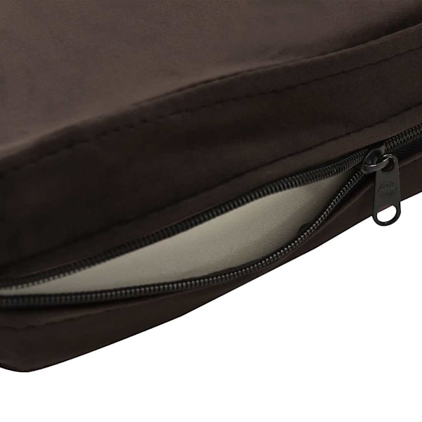 vidaXL Hundsoffa brun 72x45x30 cm plysch Brun