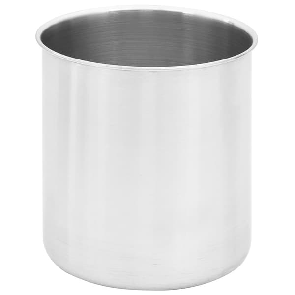 vidaXL Dressingbehållare rostfritt stål 2 x 3,5 L Silver