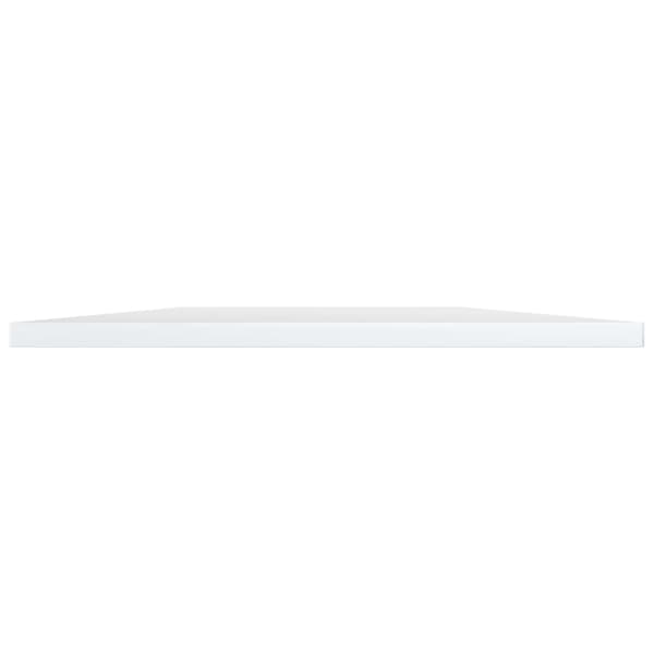 vidaXL Hyllplan 8 st vit högglans 40x50x1,5 cm konstruerat trä Vit