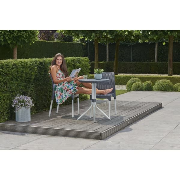 Keter Caféset Chelsea grafit 223562 Antracit
