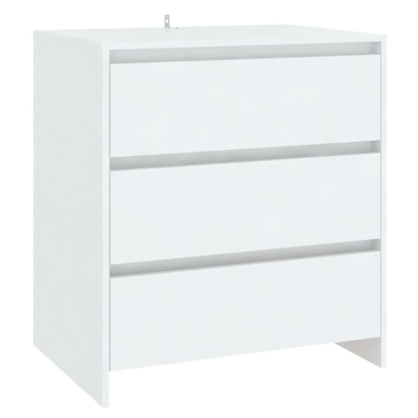 vidaXL Skänk vit 70x41x75 cm konstruerat trä Vit