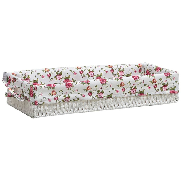 vidaXL Soffbord vit 99,5x60x48 cm trä Vit