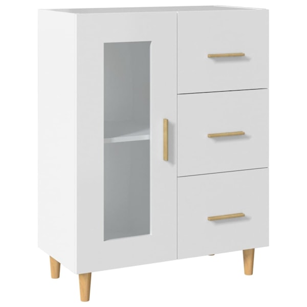 vidaXL Skåp vit 69,5x34x90 cm konstruerat trä Vit