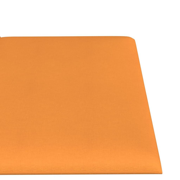 vidaXL Väggpaneler 12 st ljusgul 30x15 cm tyg 0,54 m² Gul